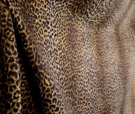 Cheetah Earth Tone Animal Print Fabric Ebay