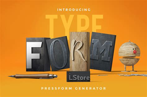 Typeform — Pressform generator ~ Layer Styles on Creative Market