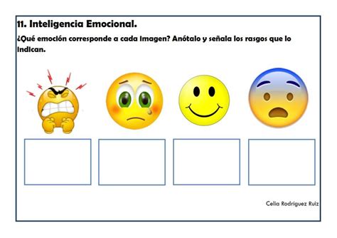 Fichas De Educación Emocional Para Imprimir Actividad De Educacion