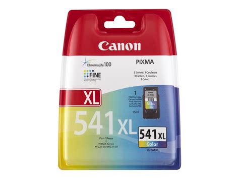 Avec tinkco, vous avez la certitude d'acheter au meilleur prix des cartouches compatibles canon de. Canon CL 541XL - couleurs (cyan, magenta, jaune ...