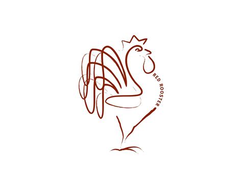 rooster logos | red rooster logo red rooster packaging red ...