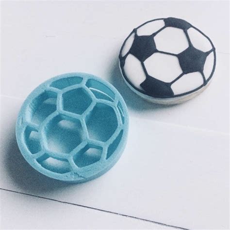 Soccer Ball Cookie Cuttermulti Sizes Etsy