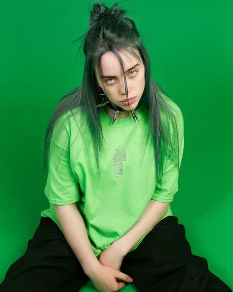 Billie Eilish С Зелеными Волосами 27 фото