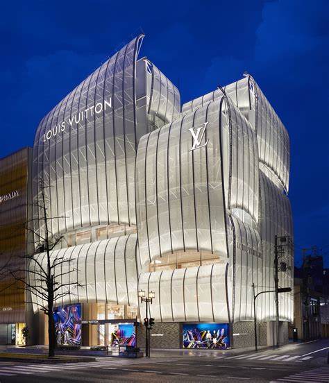 Louis Vuitton Opens New Flagship Store In Osaka Designed By Jun Aoki