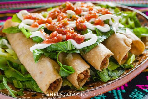 Easy Chicken Taquitos Recipe Dinner In 30 Minutes Shelf Cooking
