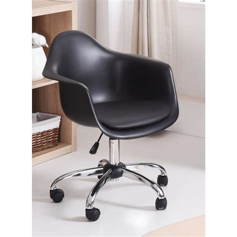 Office chair ergonomic cheap desk chair mesh computer chair lumbar support modern executive adjustable stool rolling swivel chair for back pain, black 4.3 out of 5 stars 36,557 $53.99 $ 53. Hodedah Adjustable Bucket Black Swivel Office/Desk Chair ...
