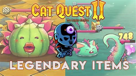 Cat Quest Ii All End Game Bosses And Legendary Items Youtube