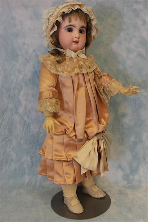 antique 24 french bisque bebe mascotte doll by jules steiner c 1890 superb antiques