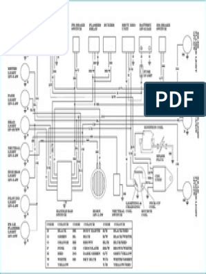 For the stock wiring see here: Yamaha Lagenda Wiring Diagram - Wiring Diagram Schemas