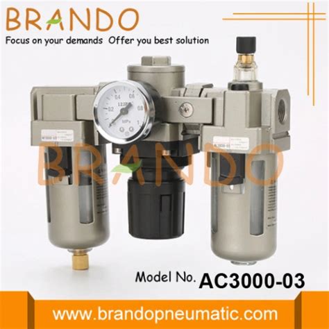 Ac3000 03 Smc Type Frl Unit Filter Regulator Lubricator China Manufacturer