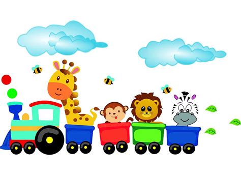 Tren Infantil Digital Art By Galeria Trompiz