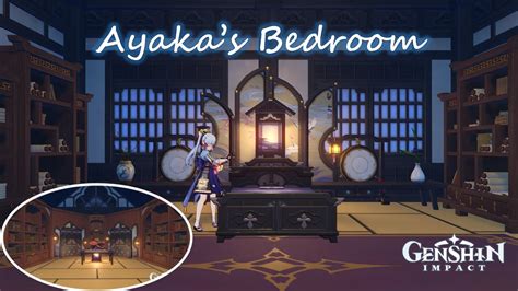 Ayakas Bedroom Inazuma Builds Indoor Serenitea Pot