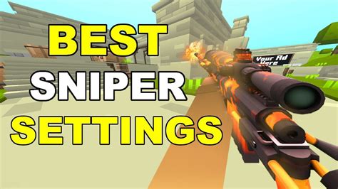 Best Sniper Settings In Krunker Io Become A Pro Youtube