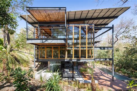 Tropical Modernism Costa Ricas New Elevated Treehouses Houses In
