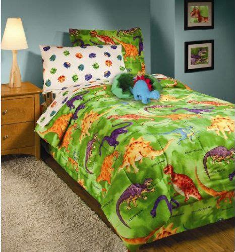 If these are for kids parents need to select vibrant colors and comforters with cartoon characters etc. twin size bedding for little boys | ... Boys Dinosaur ...