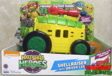 Half Shell Heroes Shellraiser With Driver Leo