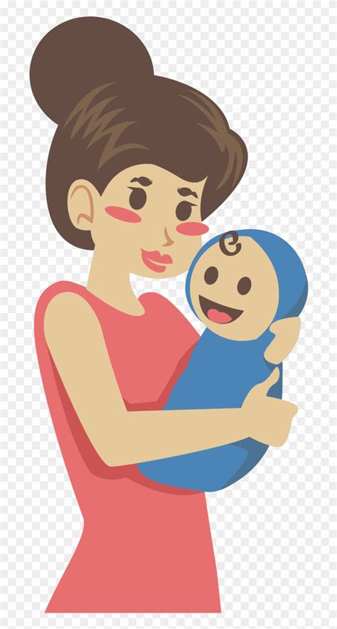 Mother Clip Art Baby Mom Animation Png Free Transparent Png Clipart Sexiz Pix