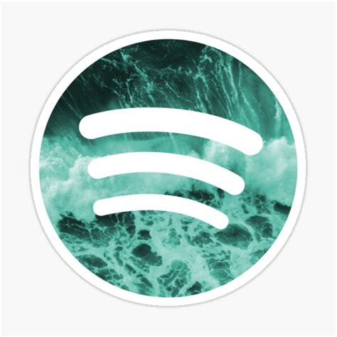 Spotify Aesthetic Logo Stickers Redbubble