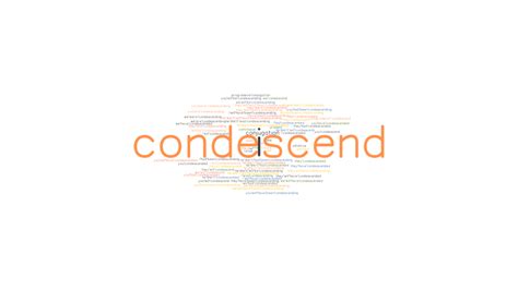 Condescend Past Tense Verb Forms Conjugate Condescend