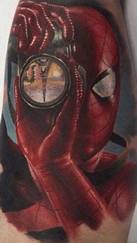 Signup today for free and be the first to get notified on new tattoo designs and ideas. My favourite idea of a spiderman #tattoo (With images ...