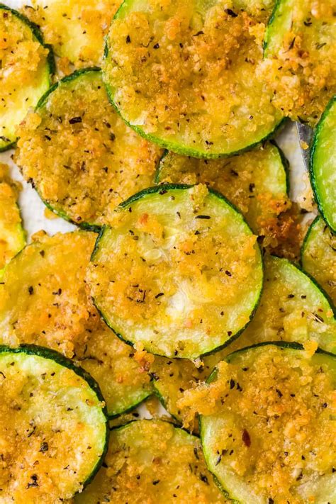 Crispy Baked Zucchini Recipe Easy And Cheesy Cravings Happen