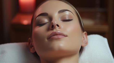 Premium Ai Image Skin And Body Care Closeup Of A Young Woman Getting Spa Treatment At Beauty Salon