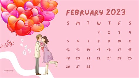 February 2024 Calendar Wallpaper Desktop 2024 Calendar Printable