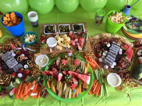 Bday Party Kids Party Food Table