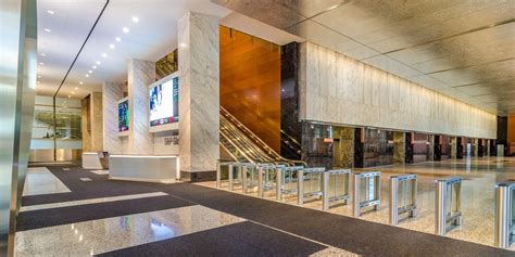 55 Water Street Lobby Renovation Was Transformed Into A Functional And