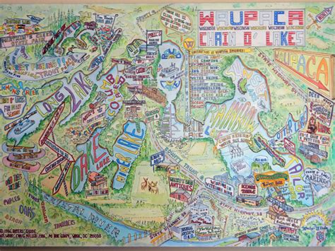 Maybe you would like to learn more about one of these? Cartoon map celebrates Chain - Waupaca County PostWaupaca County Post