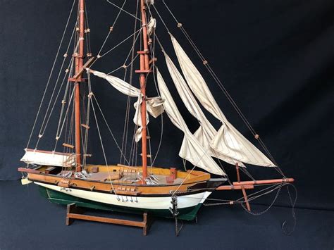 Large Antique Sailing Ship Scale Model Harvey Very Catawiki