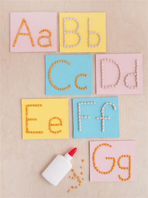 Alphabet Crafts For Kids Crafting Novelties