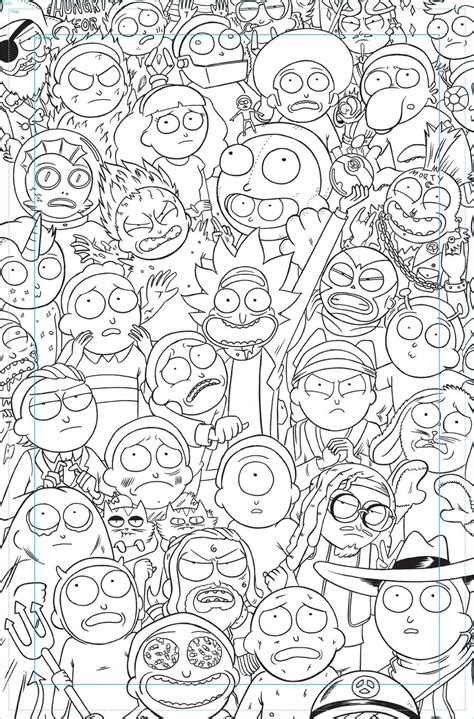 Official rick and morty merchandise can be. Pin by Dillon Skywalker on Coloring | Coloring pages ...