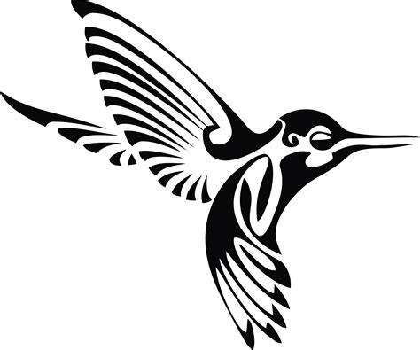 Tribal Hummingbird Drawing At Getdrawings Free Download