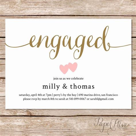 Funny Engagement Party Invitation Wording Aweso… | Printable engagement