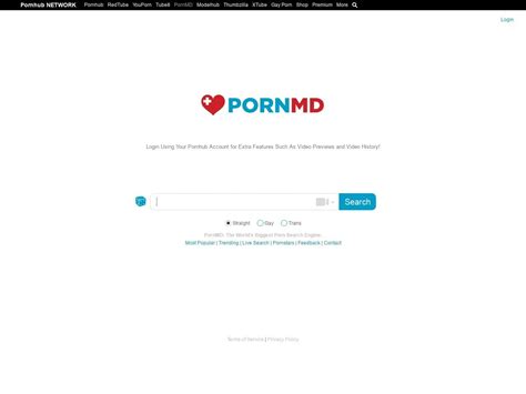 Pornmd A Search Engine For All Of The Worlds Best Porn Sites