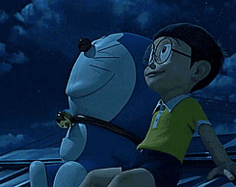Doraemon Nobita Moongazing 