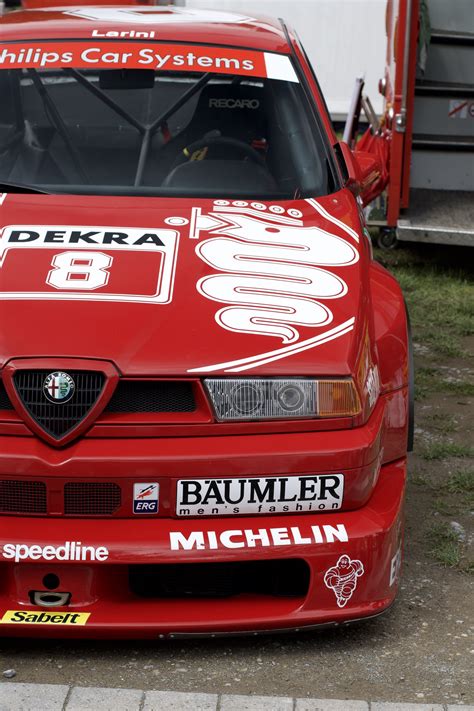 The 155 had scored a never equalled 38 featured above is one of the original alfa romeo 155 v6 tis campaigned by alfa corse in the 1993. Alfa Romeo 155 DTM Phone Wallpaper