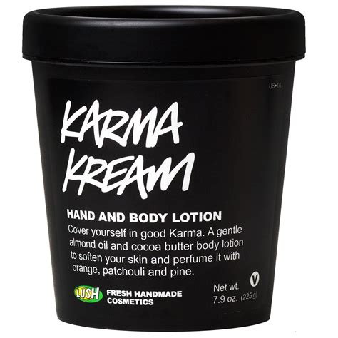 Karma Kream Body Lotions Lush Cosmetics Cocoa Butter Body Lotion