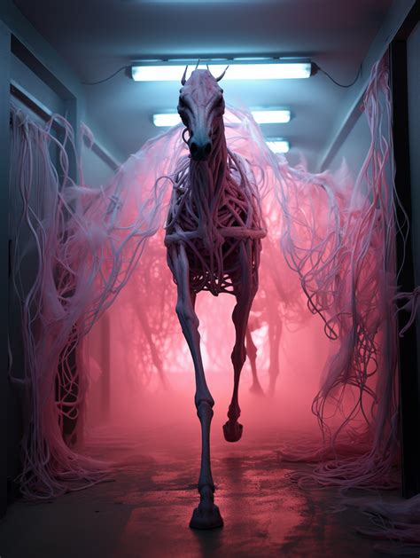 Phantom Steed In The Hall Of Shadows Ghostly Galloping In 2023