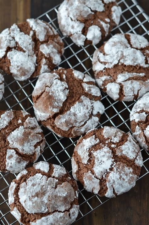 Chocolate Crinkle Cookies From Scratch Best Yummy Recipes
