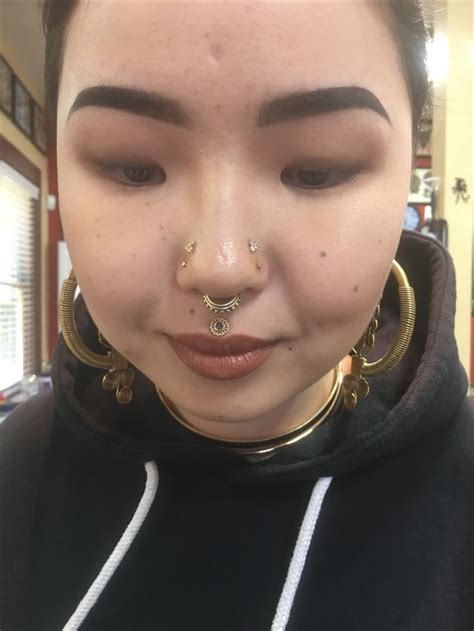 Pin By Tina ☀️ On Pierced Body Jewelry Piercing Facial Piercings Body Piercing Jewelry