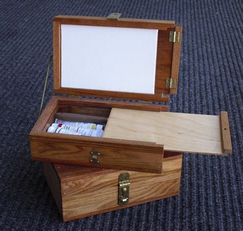 Diy cigar box to pochade box conversion green olive arts 3. James Gunter's Studio: A New 5 x 7 Pochade Box