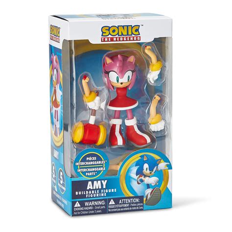 buy sonic the hedgehog action figure toy amy rose figure with tails knuckles amy rose and