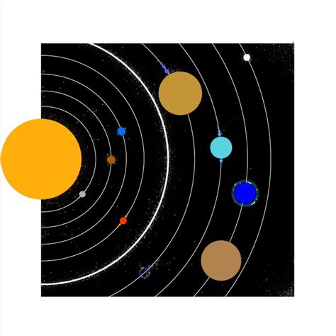 Design Geometrical Solar System By Miriammusacchia
