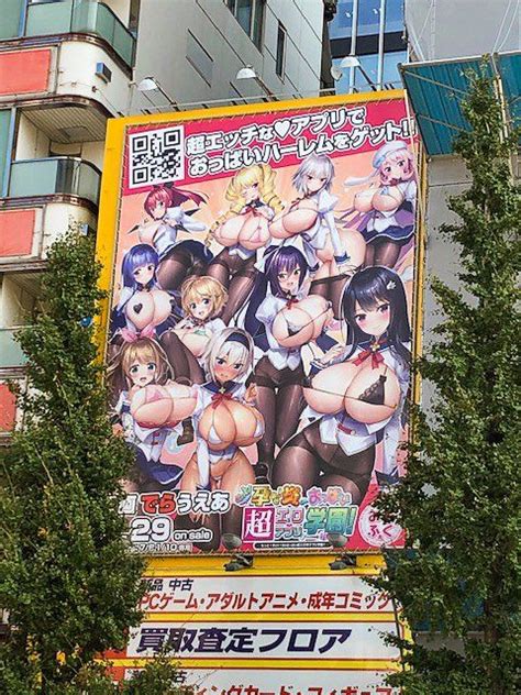 Akihabara Eroge Advertisement Removed Following Criticism Sankaku Complex