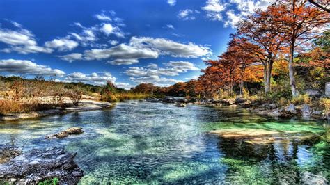 Frio River In Garner Stae Park Texas Hdr 2560x1440 Hd Wallpaper 1696018