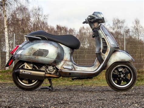 Custom Vespa Gts 300 Hpe Scooter And Service