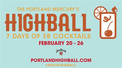 Love Cocktails Then Dont Miss The Mercurys Highball A Week Of