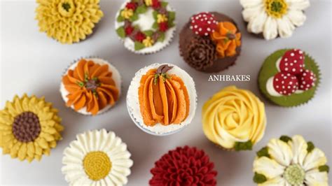Fallautumn Cupcake Decorating Ideas How To Decorate Cupcakes With